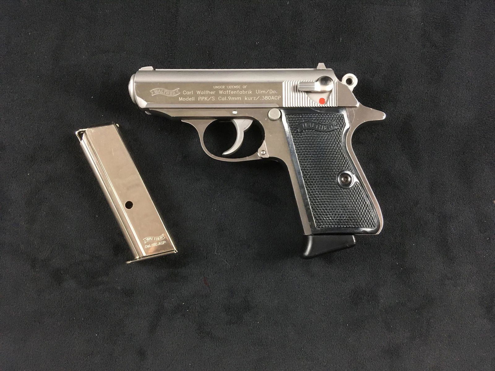 38 Caliber Semi Automatic Pistol, Walther PPK by Smith Sep 19, 2019
