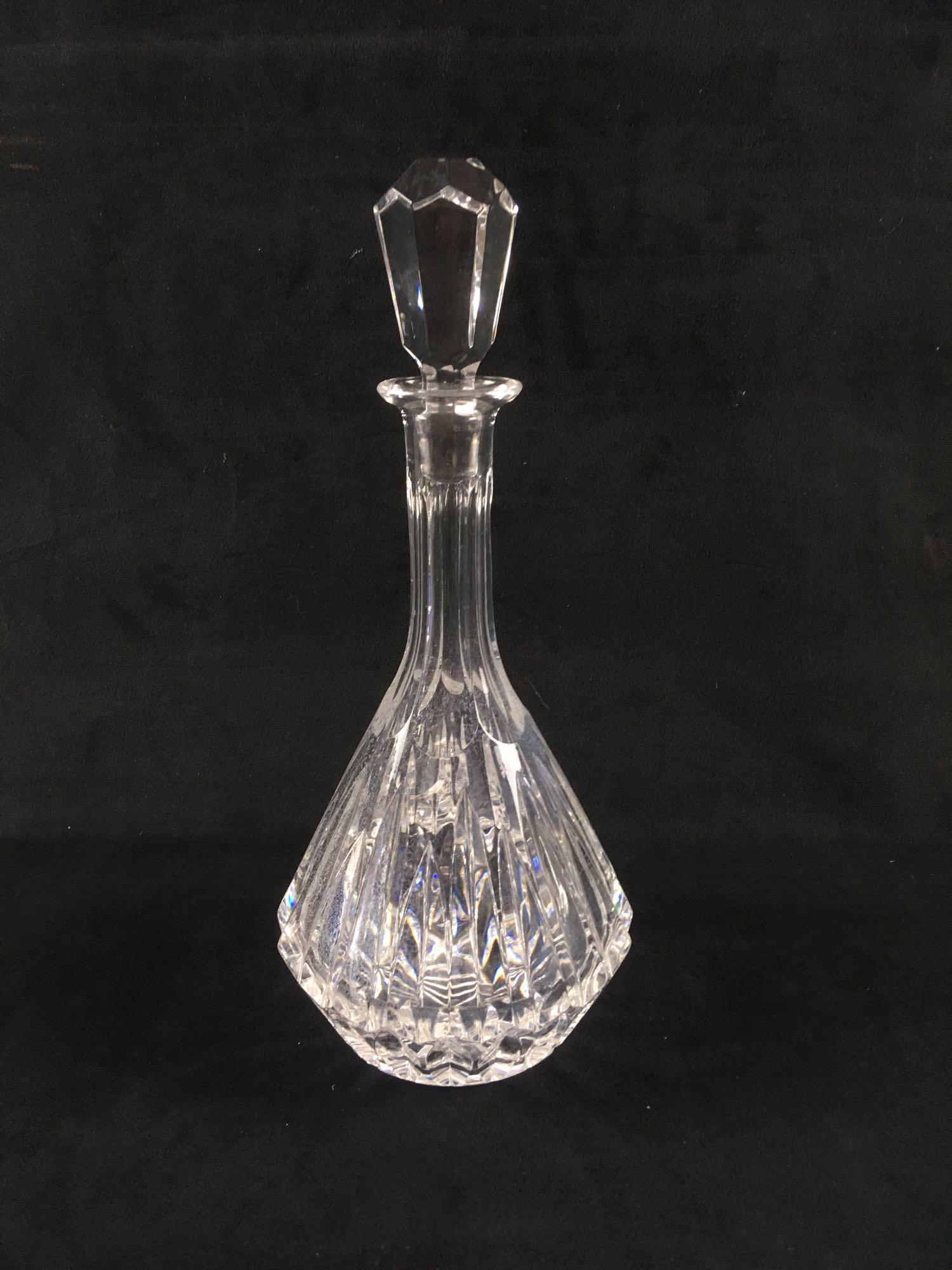 Waterford, Clear Crystal Glass Liquor Decanter with (1 of 5)