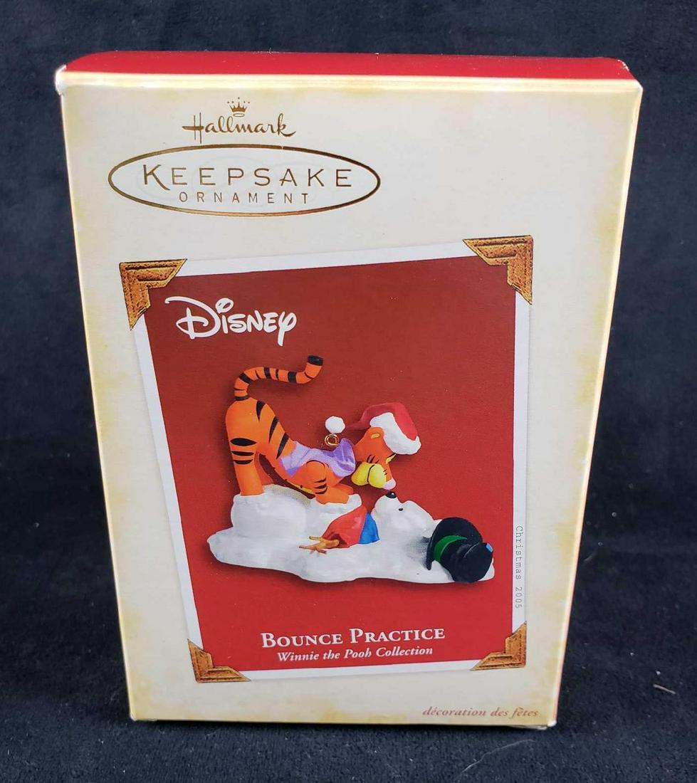 Hallmark Keepsake Ornament Winnie The Pooh Bounce: Hallmark Keepsake Ornament Winnie The Pooh Bounce Practice. This ornament is in excellent used condition. The ornament looks to have never been used. The ornament is still in the original box with pac