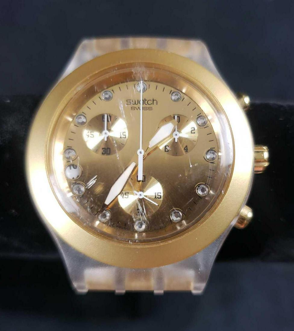 Swatch patented water resistant cheap price