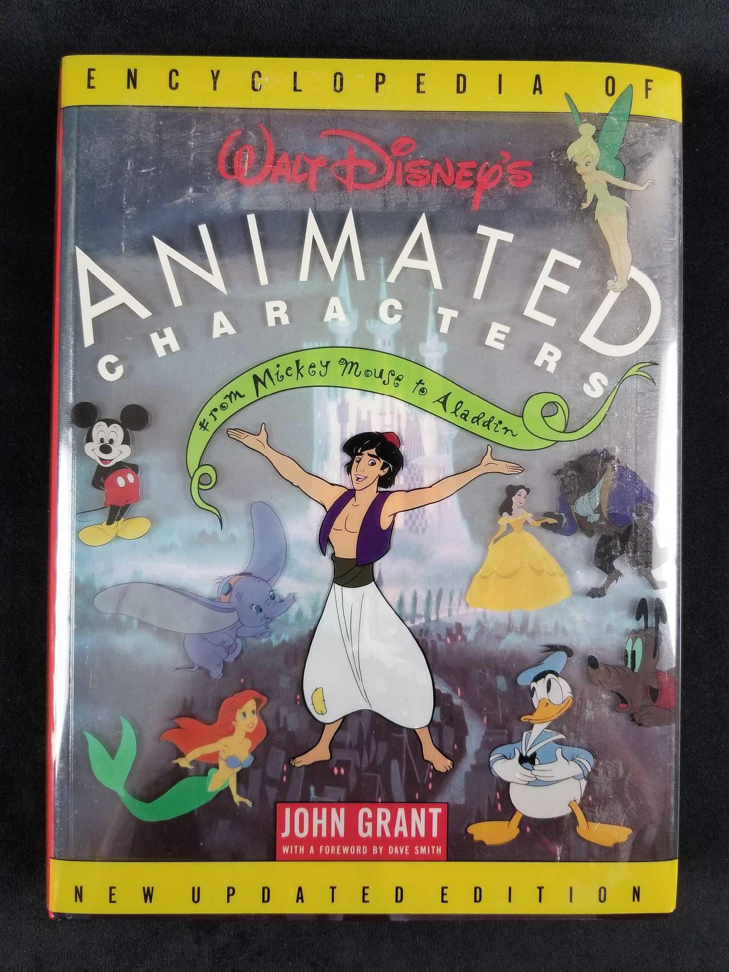 Walt Disneys Animated Characters From MIckey Mouse to: Walt Disney's Animated Characters From Mickey Mouse to Aladdin by John Grant with a Foreword by Dave Smith. Hard Cover. Published 1993. First Edition. "From MIckey Mouse to the Genie, Roger Rabbit to
