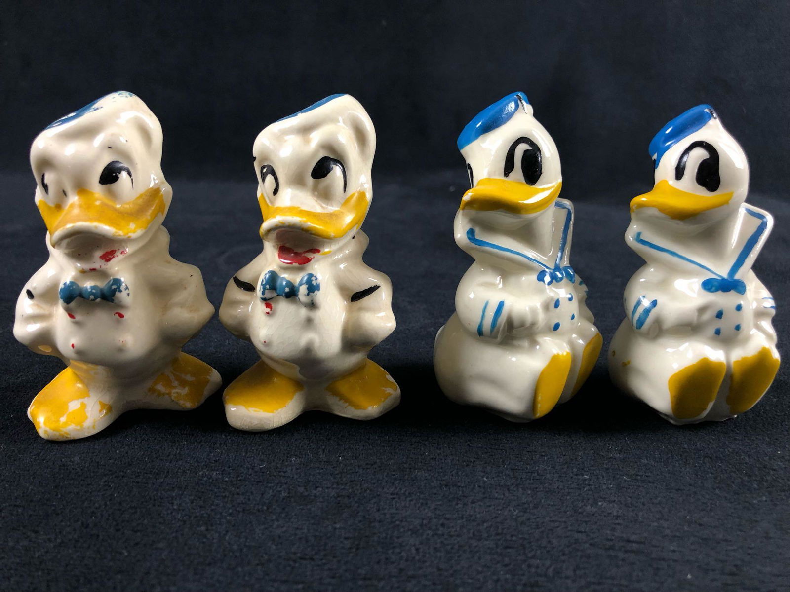 A Lot of Two Sets Of Vintage 1940's Porcelain Donald (1 of 8)