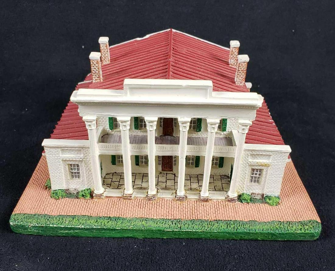 The Hermitage Nashville Tennesee Danbury Mint 1993: The Hermitage Nashville Tennessee Danbury Mint 1993 Figurine. This figurine is in good used condition. The figurine has a few very minor and barely noticeable chips (see images), but no known signific