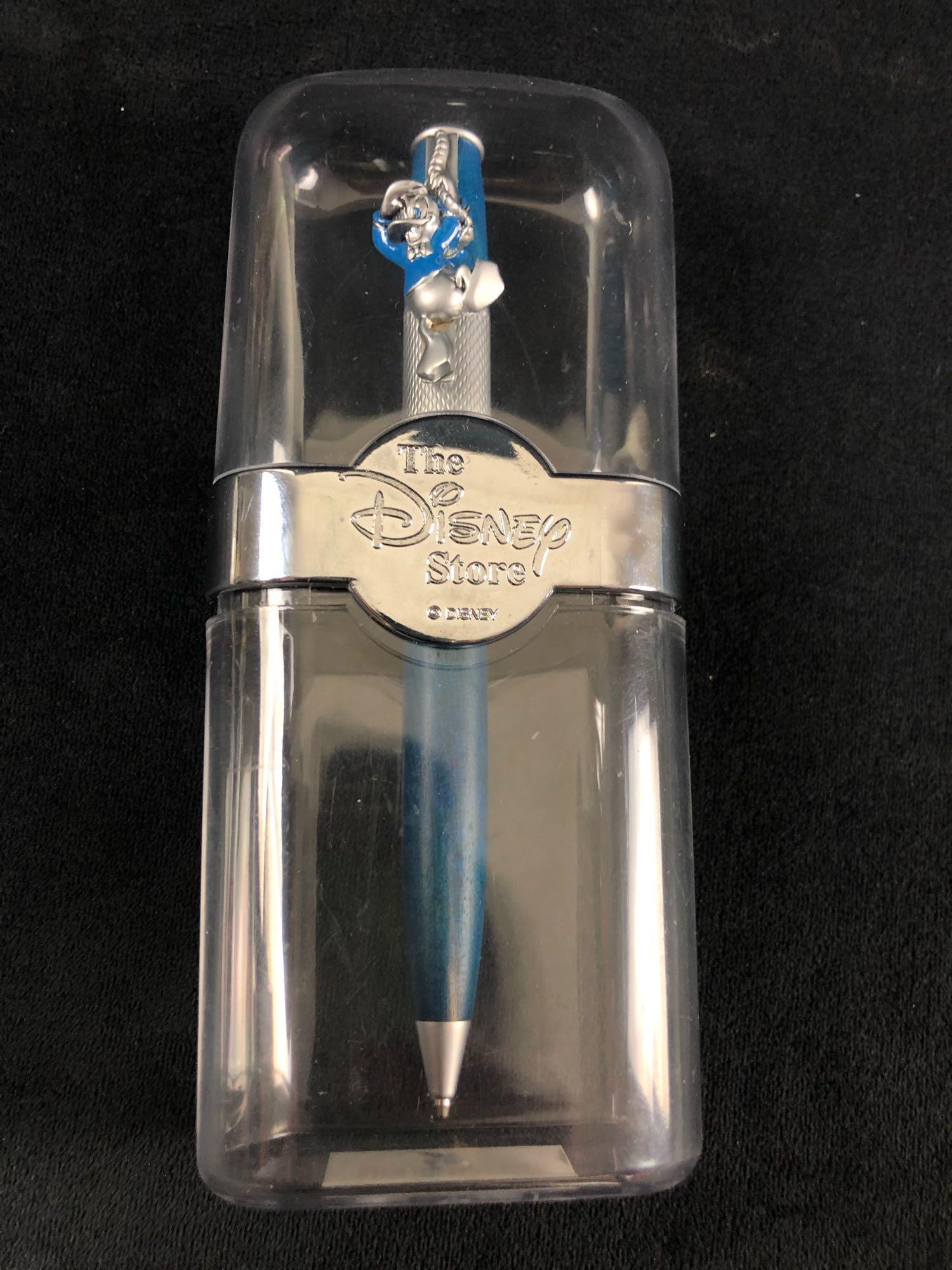 Donald Duck Writing Pen Blue Walt Vintage Disney Donald Duck Blue Perfume