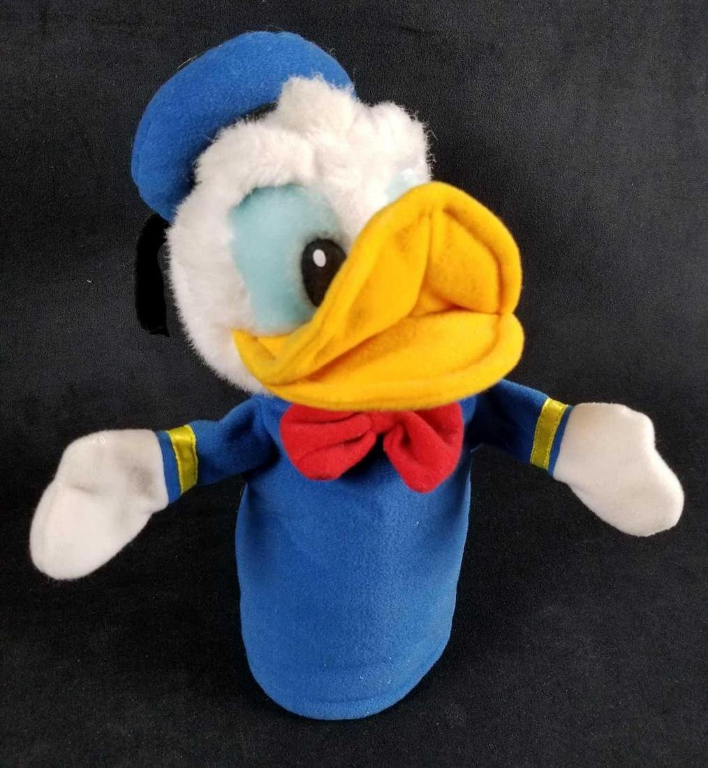 donald duck plush puppet