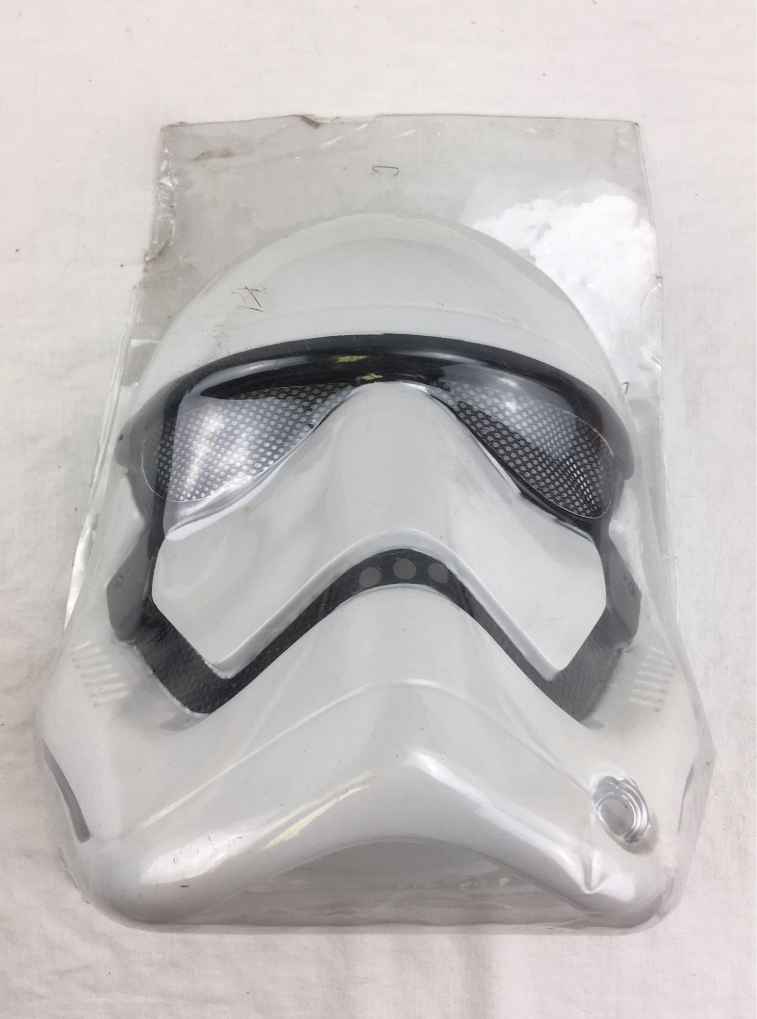 Star Wars, The Force Awakens Storm Trooper Cosplay: Star Wars, The Force Awakens Storm Trooper Cosplay Helmet; this helmet is in very good condition. It appears it was worn one Halloween. It measures 10 1/2" W x 9 1/2" D x 10" H.