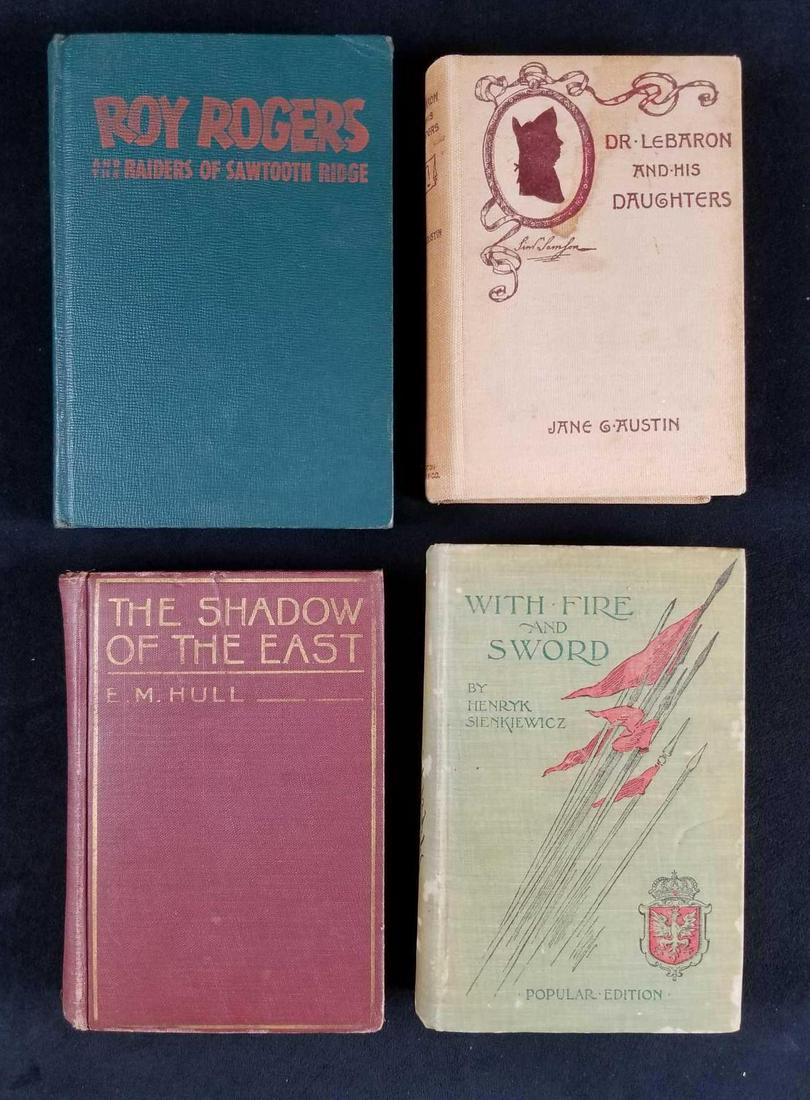 Lot of 4 Vintage History and Adventure Books From The: (1) Roy Rogers and The Rander od Sawtooth Ridge by Snowden Miller. Published in 1946 by Whitman Publishing Company,Â Racine, Wisconsin. An original story featuring Roy Rogers famous motion picture 