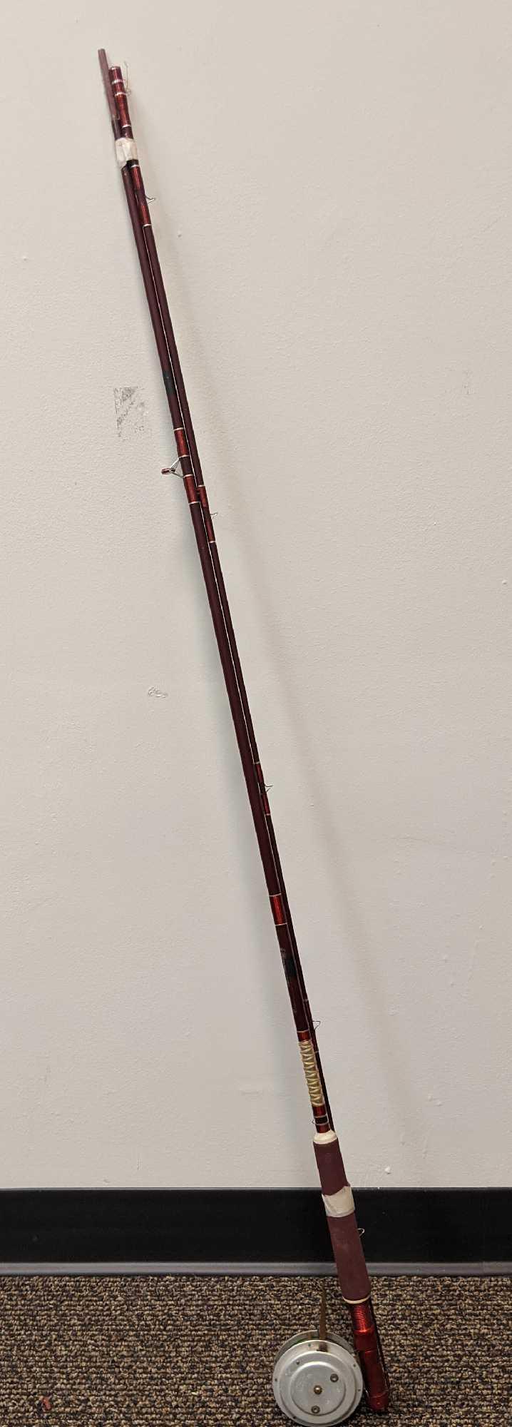 Vintage Berkley Cherrywood Fishing Pole CRC40 8 With: Berkley Cherrywood 8 foot long, 2 piece fly rod.Â Also includes an Martin MohawkÂ Automatic fishing reel model 6.Â Fishing reel and pole are in good, vintage condition with only minor rust on 
