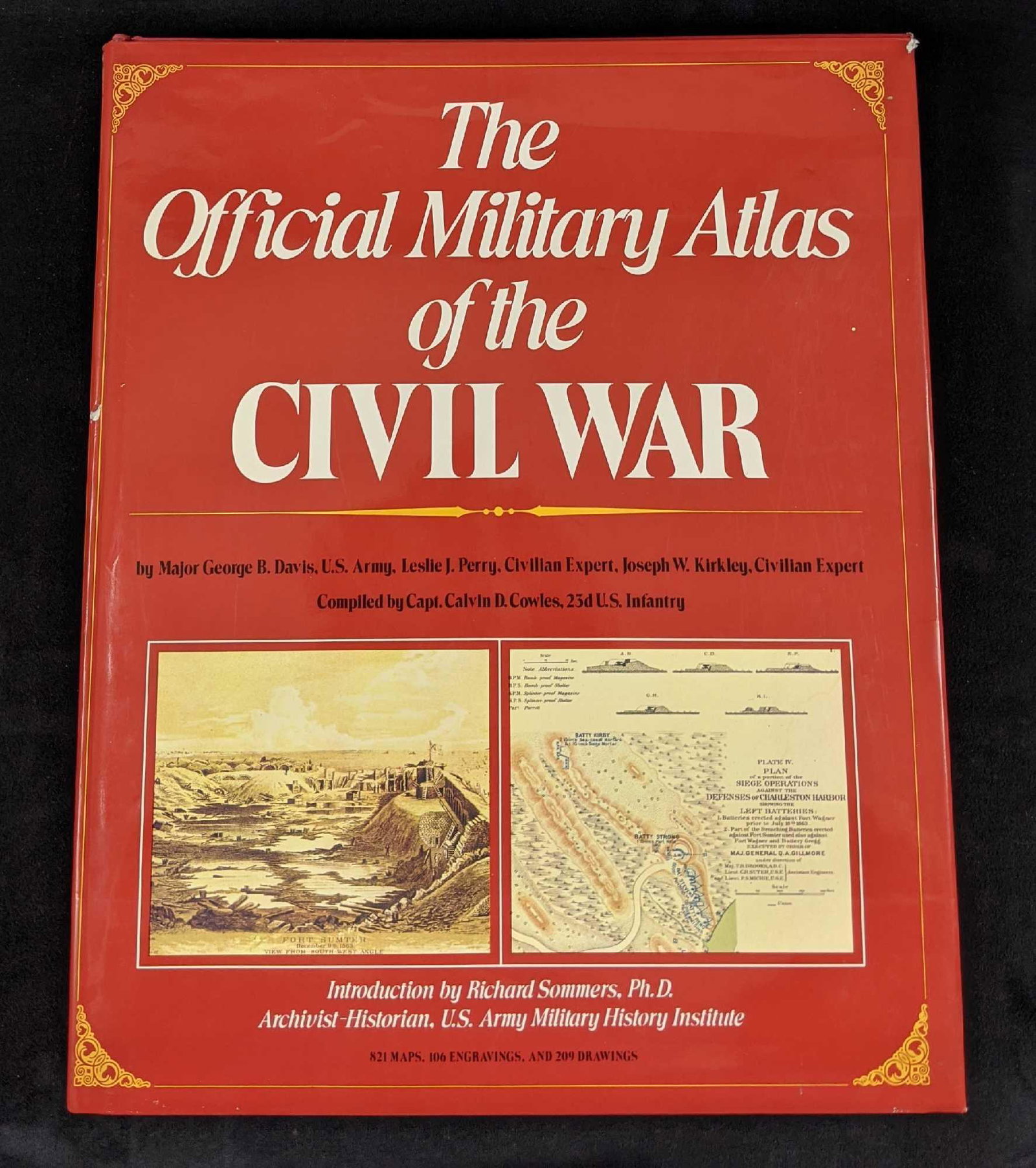 Official Military Atlas Of The Civil War W Posters: TheÂ Official Military Atlas Of The Civil War by George B Davis, Leslie J Perry, and Joseph W Kirkley. Published by 1983 by Gramercy. Is approx 13 1/2" x 2" x 16 1/2".Â Hardcover. Is in good, use