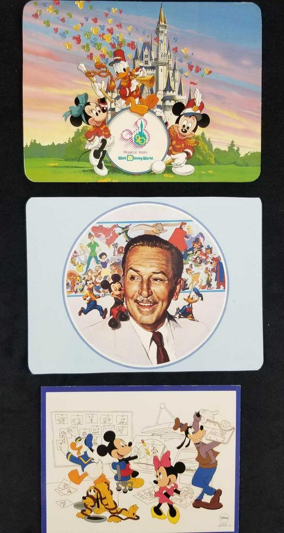 Lot of 3 Vintage Walt Disney World Postcards (1 of 5)