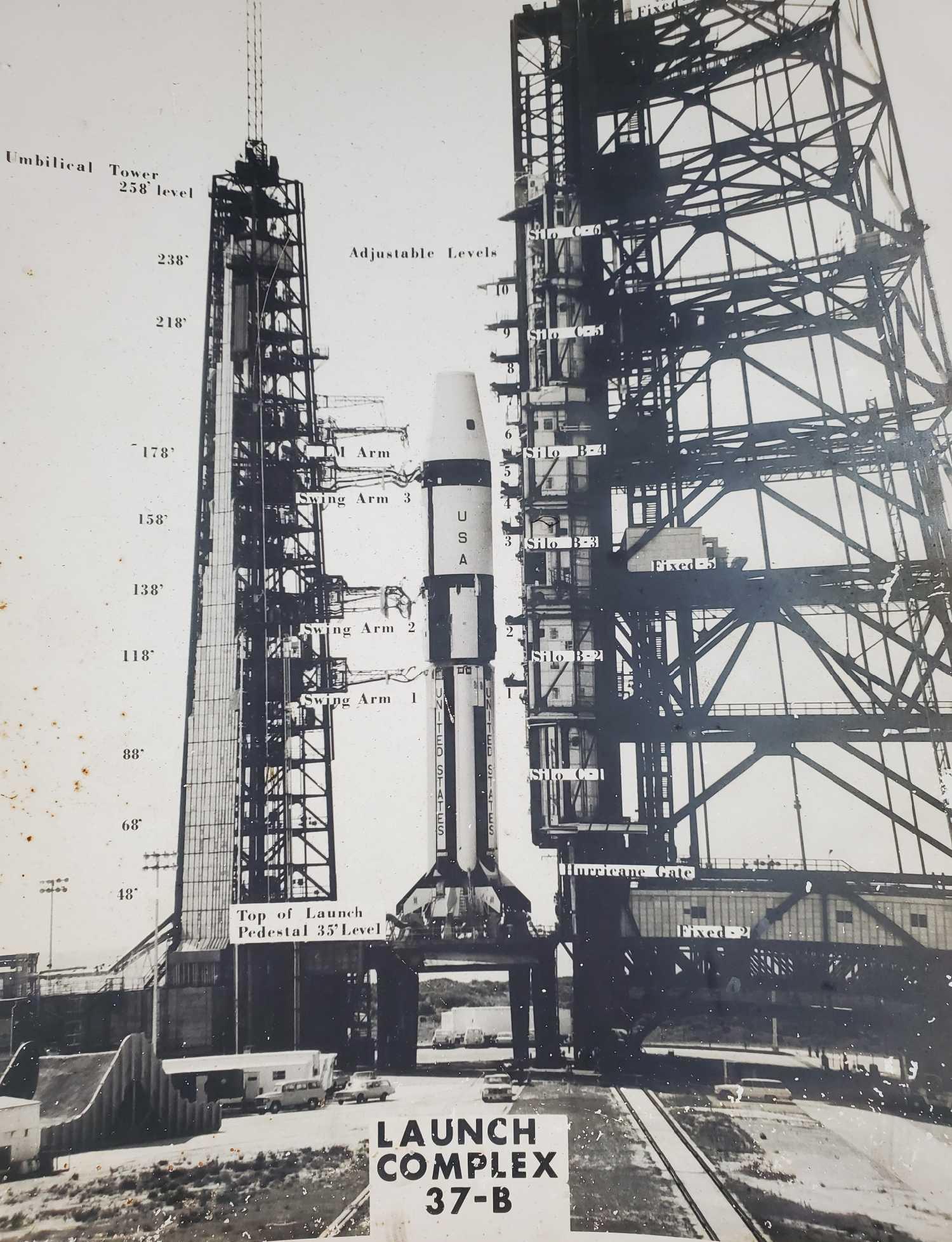 Original Image of Apollo 204 Launch Complex 37B 1967 (1 of 9)