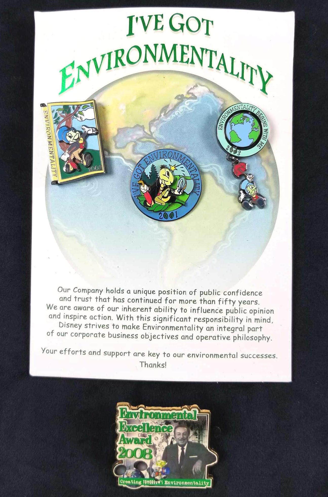 Lot of 4 Early 2000s Environmentality Jiminy Cricket (1 of 11)