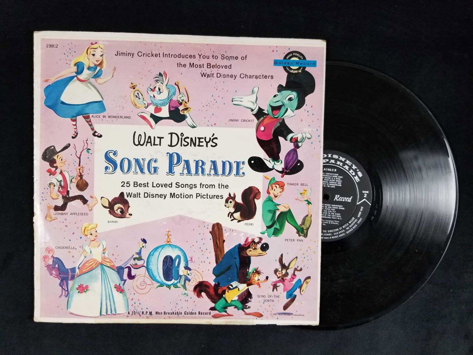 Walt Disney Song Parade 25 Best Loved Songs Motion (1 of 8)