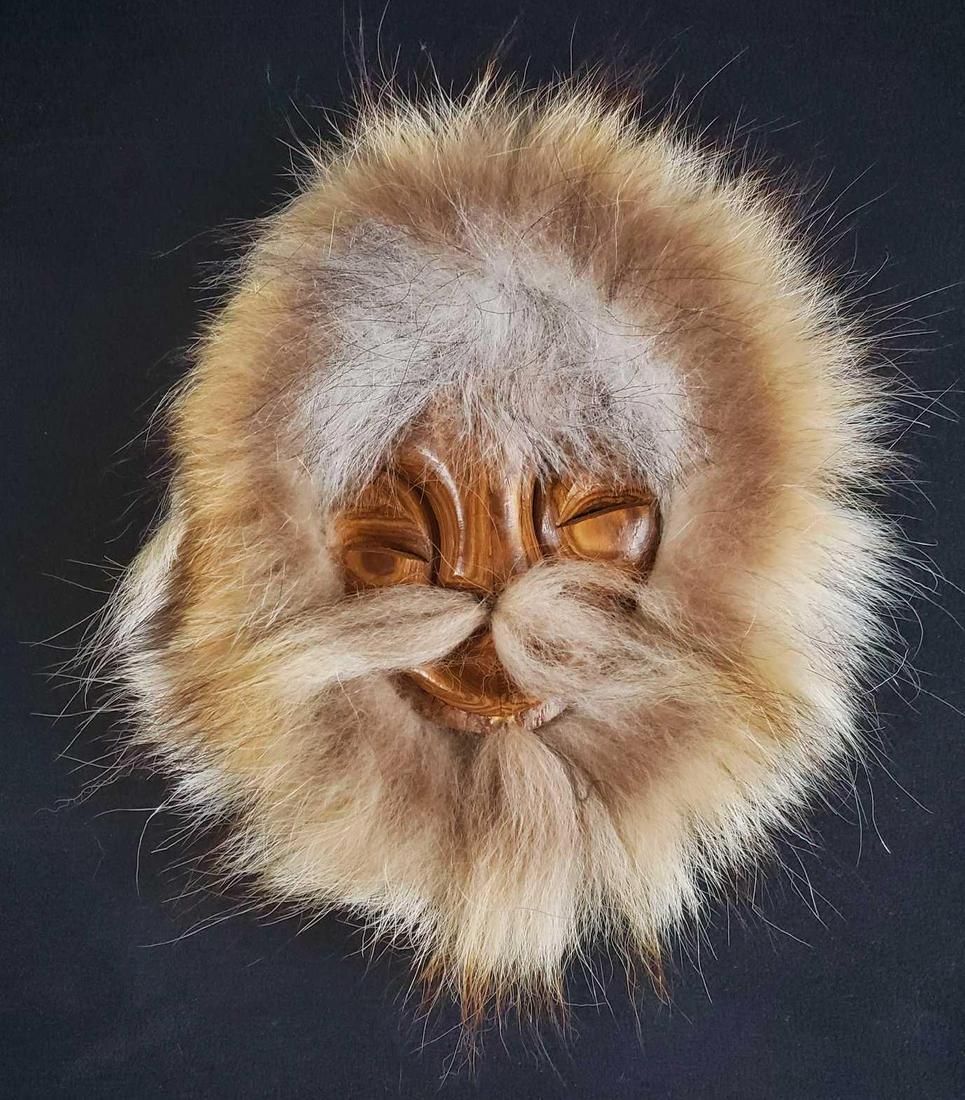 Black Cottonwood Alaskan Native Inuit Bark Carving (1 of 6)