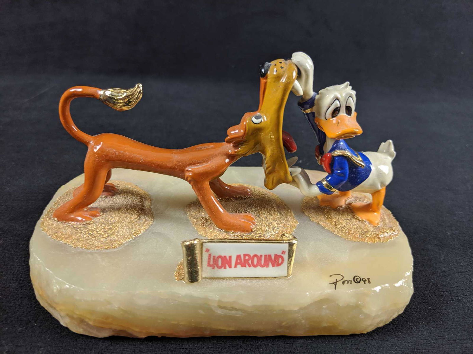 Disney Donald Duck Ron Lee Lion Around Figure Sold Out (1 of 8)