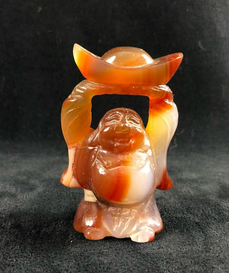 Agate Hand Up Buddha Hand Carved Offering: Agate Hand Up Buddha Hand Carved Sculpture Offering Prosperity Abundance Bowl Figurine C Hand-carved beautiful pure agate carved hands up Buddha. A translucent stone with a variety of microcrystalline