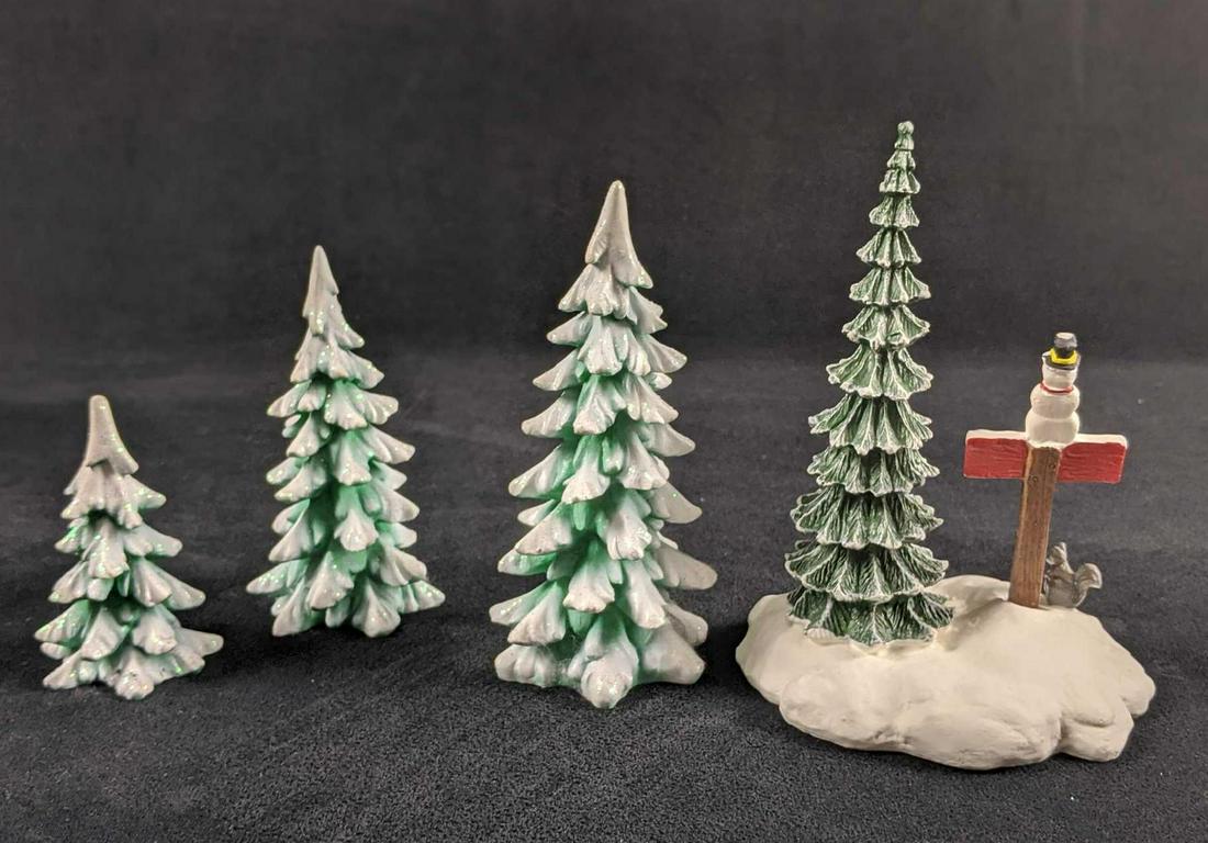 Department 56 Village Christmas Figurine Lot (1 of 9)