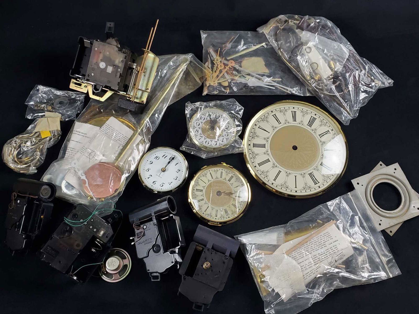 Clock Parts Movement Motors Dials Hands Quartz (1 of 12)