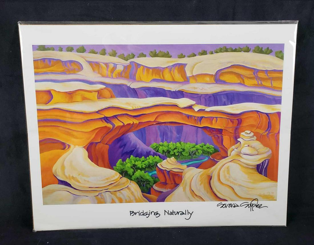 Serena Supplee Bridging Naturally 2014 Signed Fine Art (1 of 5)