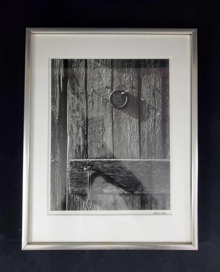 Signed Framed Black And White Photo Morley Baer (1 of 9)