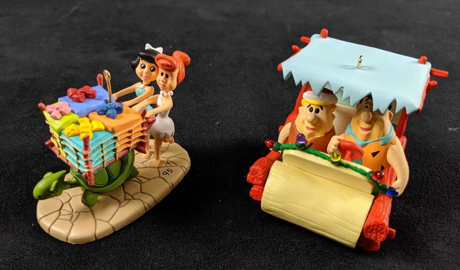 Set Of Two Flintstones Hallmark Keepsake Ornaments (1 of 7)