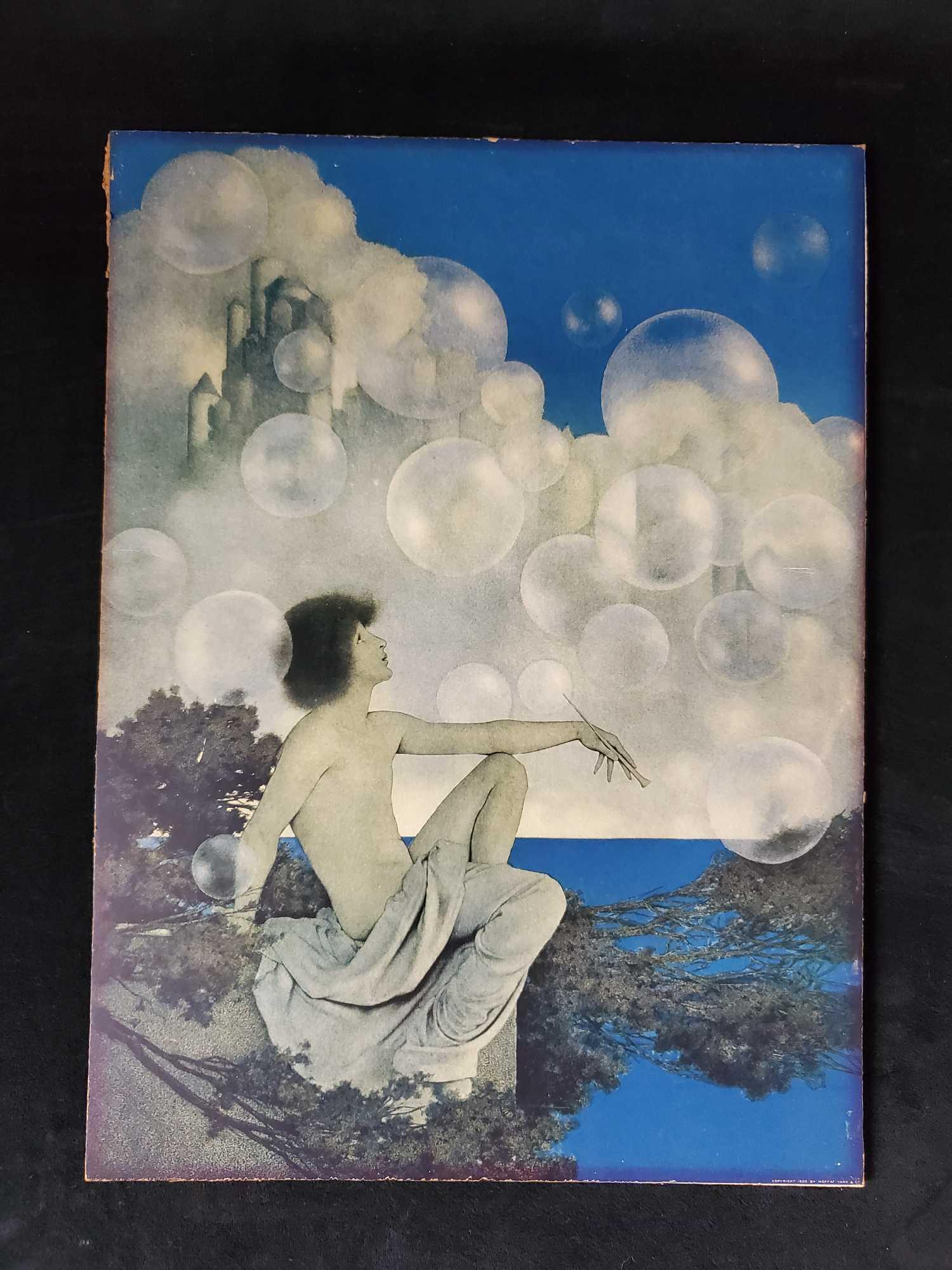 Vintage Maxfield Parrish Air Castle Print Art Deco (1 of 9)