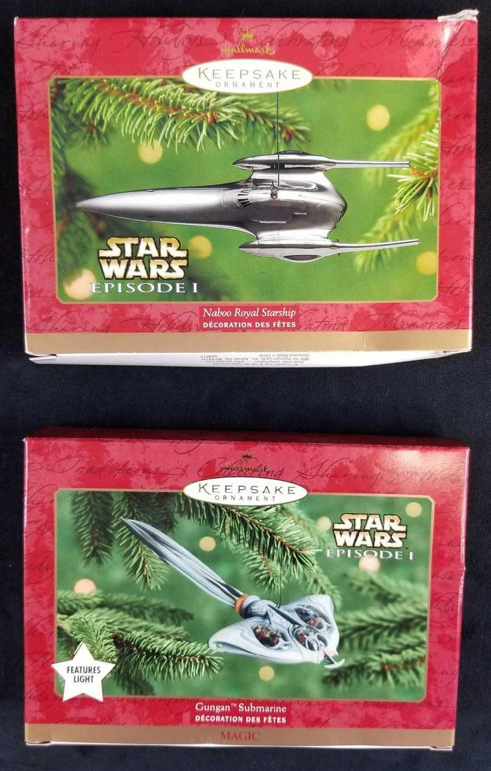 Lot of 2 Star Wars Episode 1 Hallmark Keepsake (1 of 7)