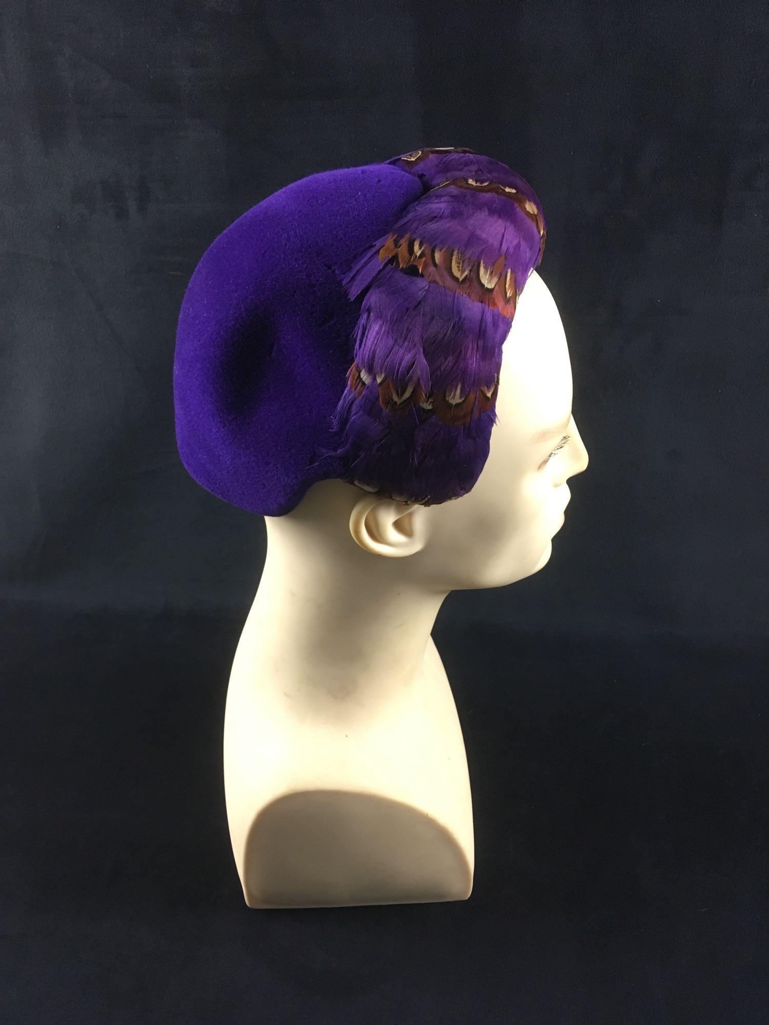 Woman's Vintage Fascinator Hat (1 of 6)