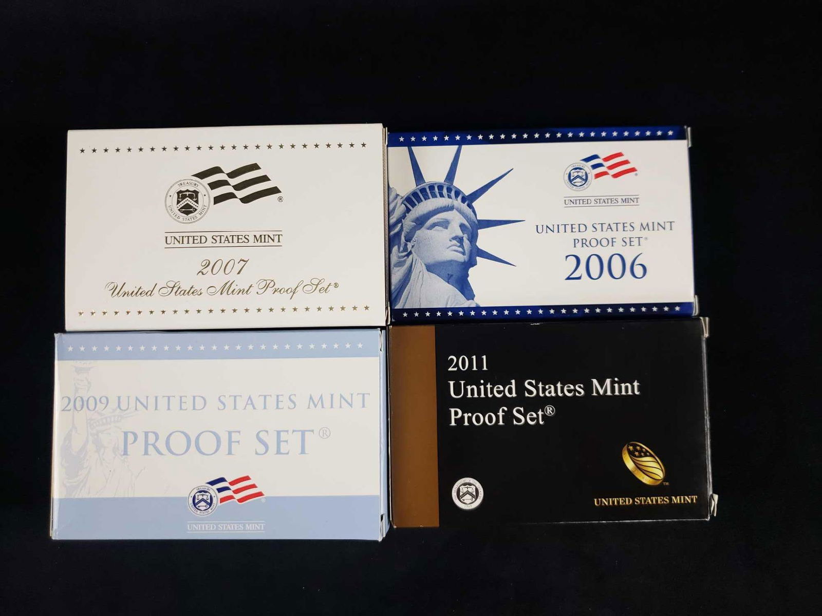 4 United States Mint Proof Sets B (1 of 7)