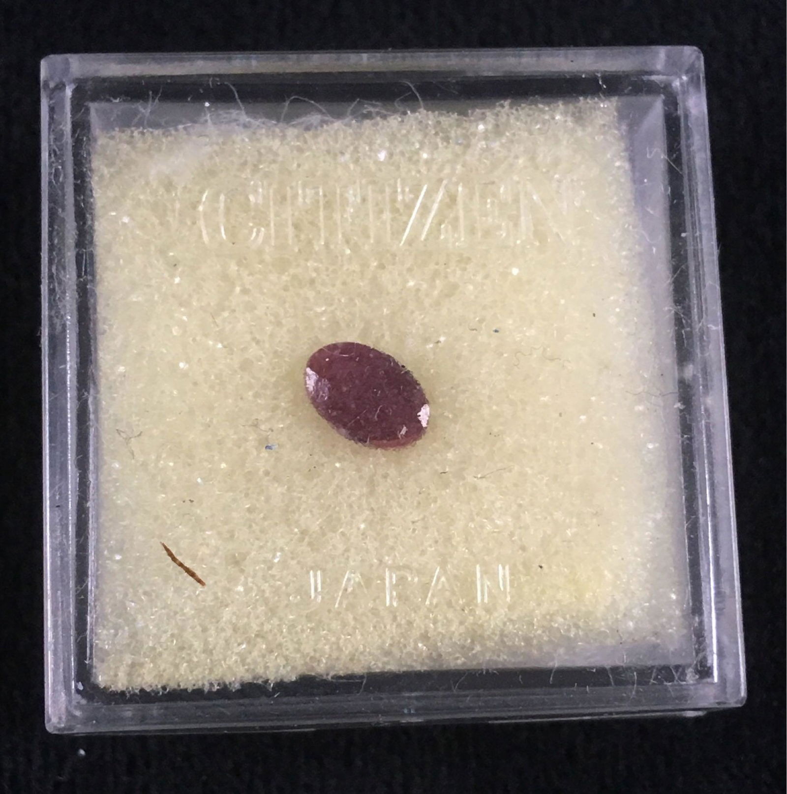 Loose Ruby Gem Stone Weighing .74 Carats (1 of 3)