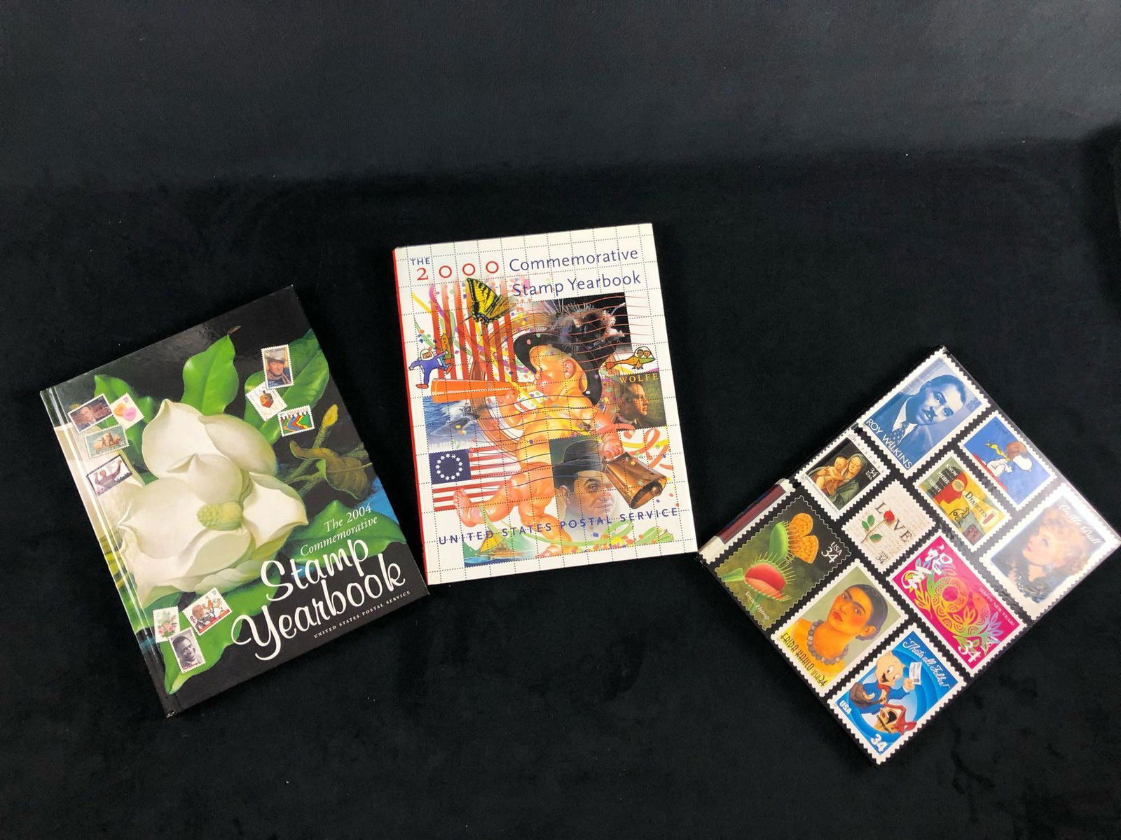 A Lot Of 3 Commemorative Stamp Collection Hardback With (1 of 11)