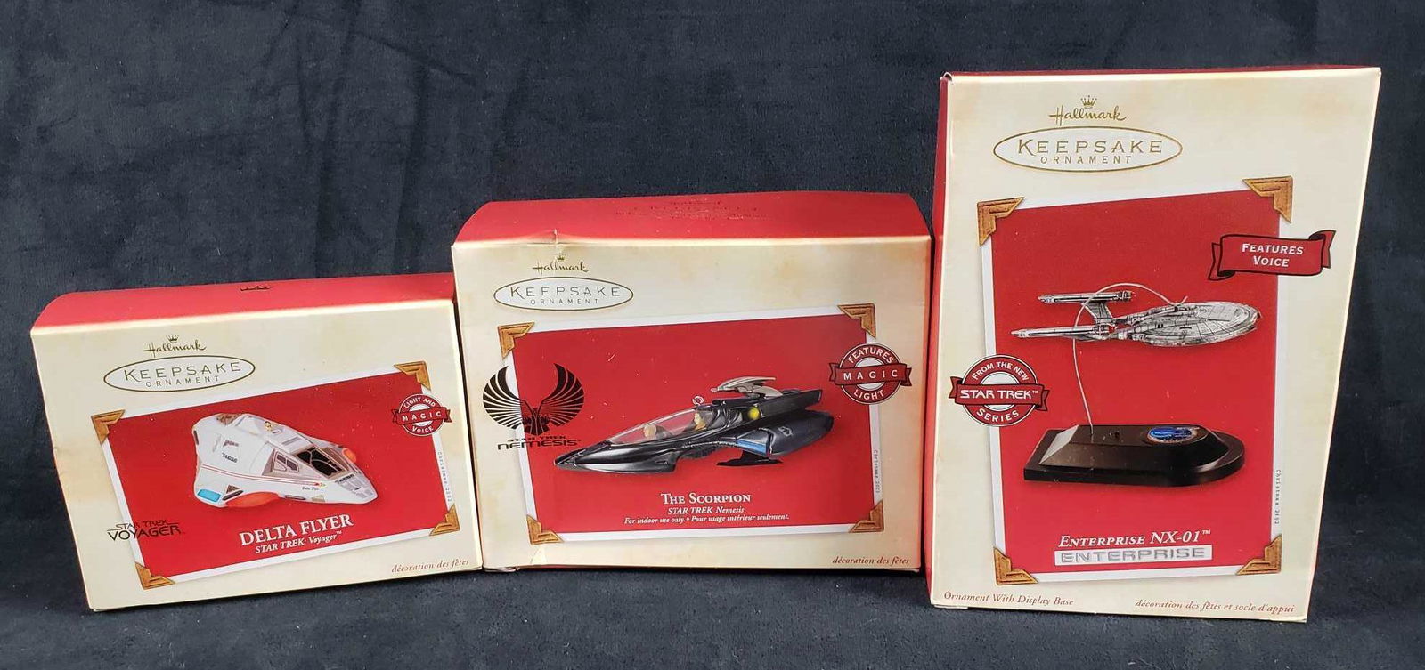 Lot of Star Trek Hallmark Keepsake Ornaments B (1 of 8)