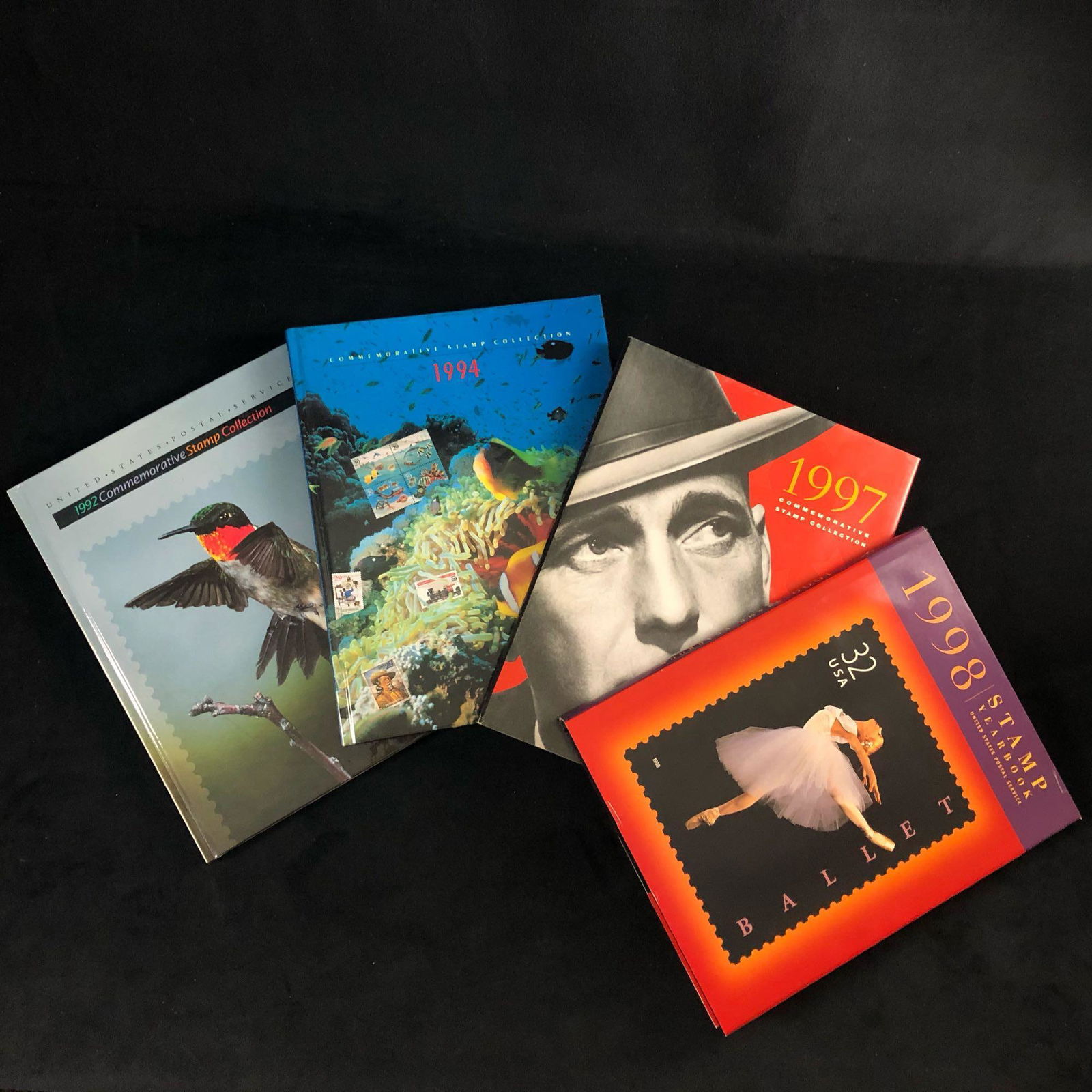 A Lot Of 4 Commemorative Stamp Collection Hardback With (1 of 11)