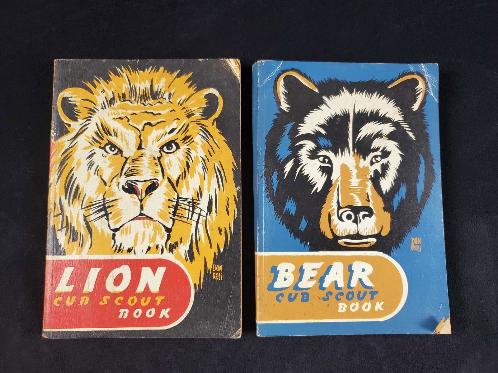 Lot of 2 Midcentury Cub Scout Books (1 of 12)