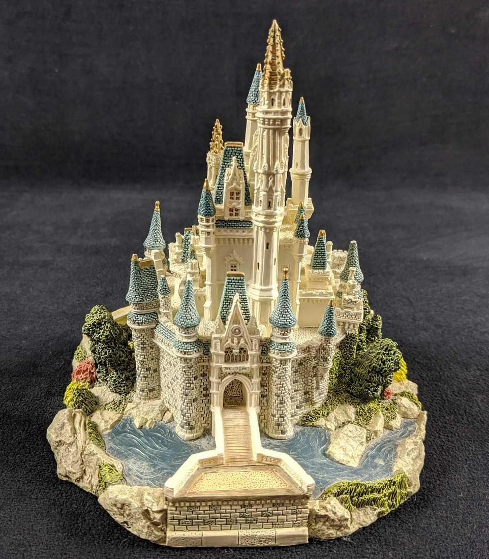 Walt Disney Cinderella Fraser Signed Castle Statue (1 of 6)