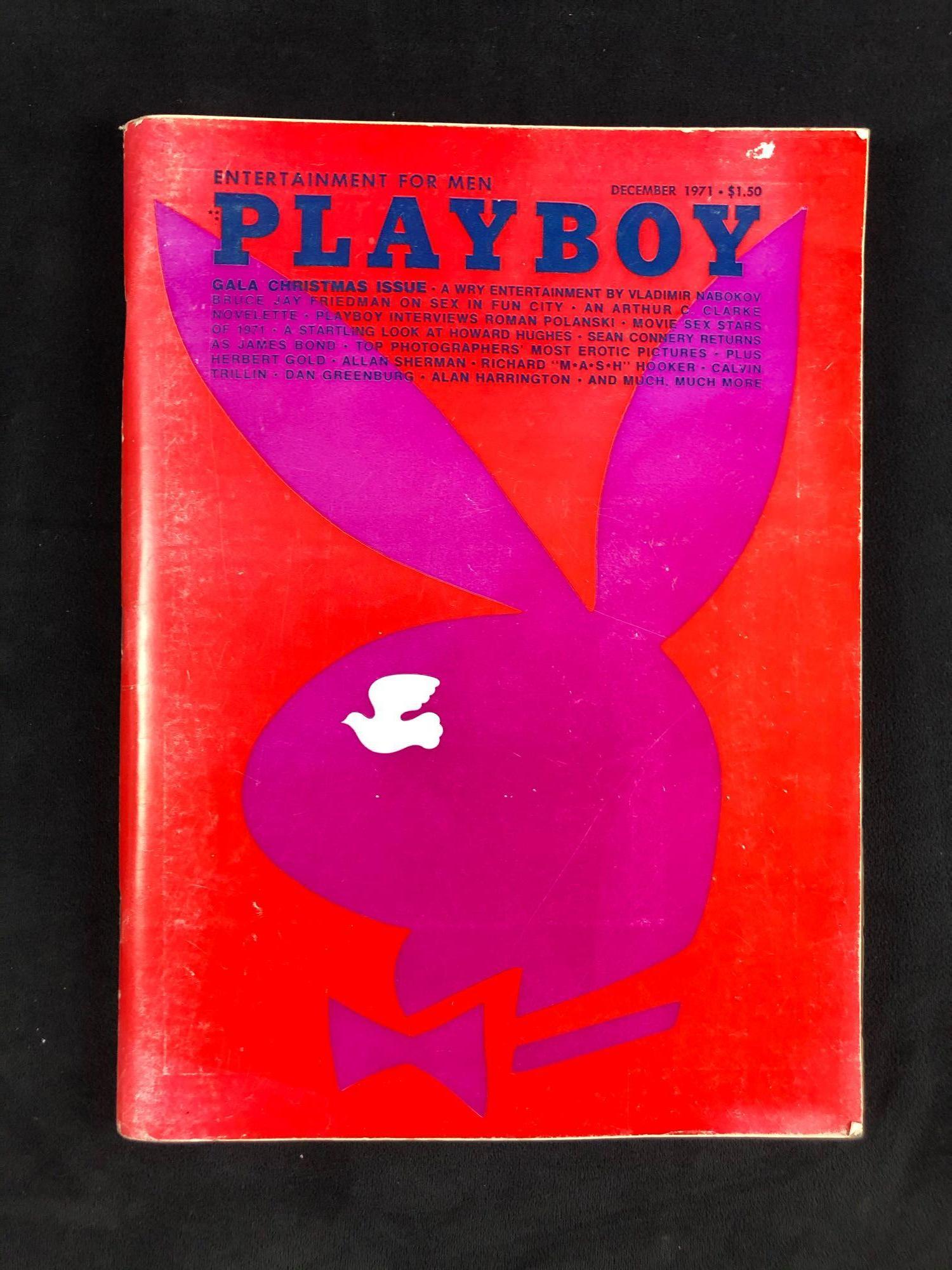 Playboy Entertainment For Men December 1971 Gala: Playboy Entertainment For Men December 1971 Gala Christmas Issue Danielle De Vabre Playmate of the Month Danielle De Vabre photographed by Dwight Hooker Covergirl Debbie Hanlon This December 1971 Play