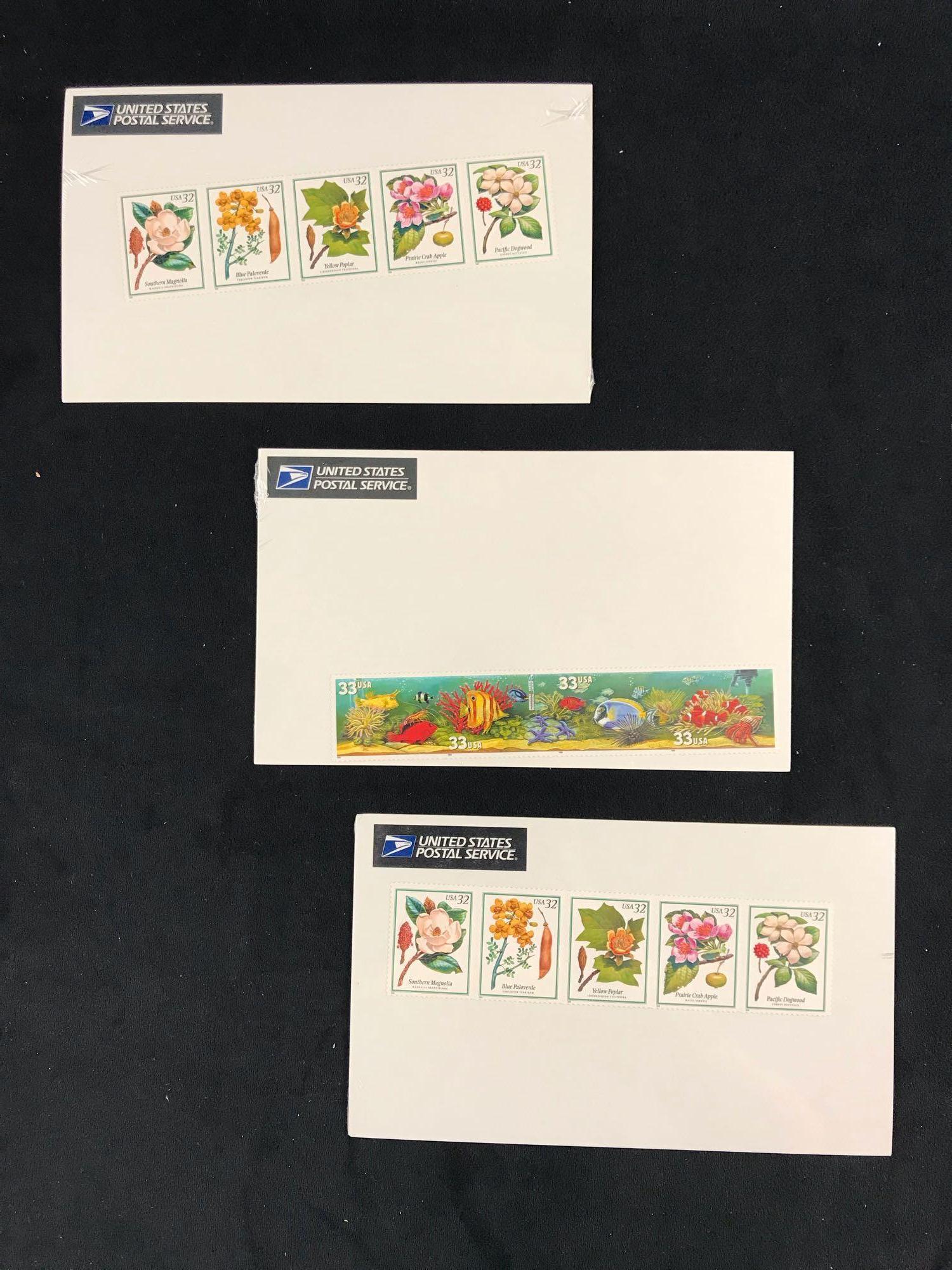 Collection of 3 US Postal Service Collectible Stamp (1 of 7)