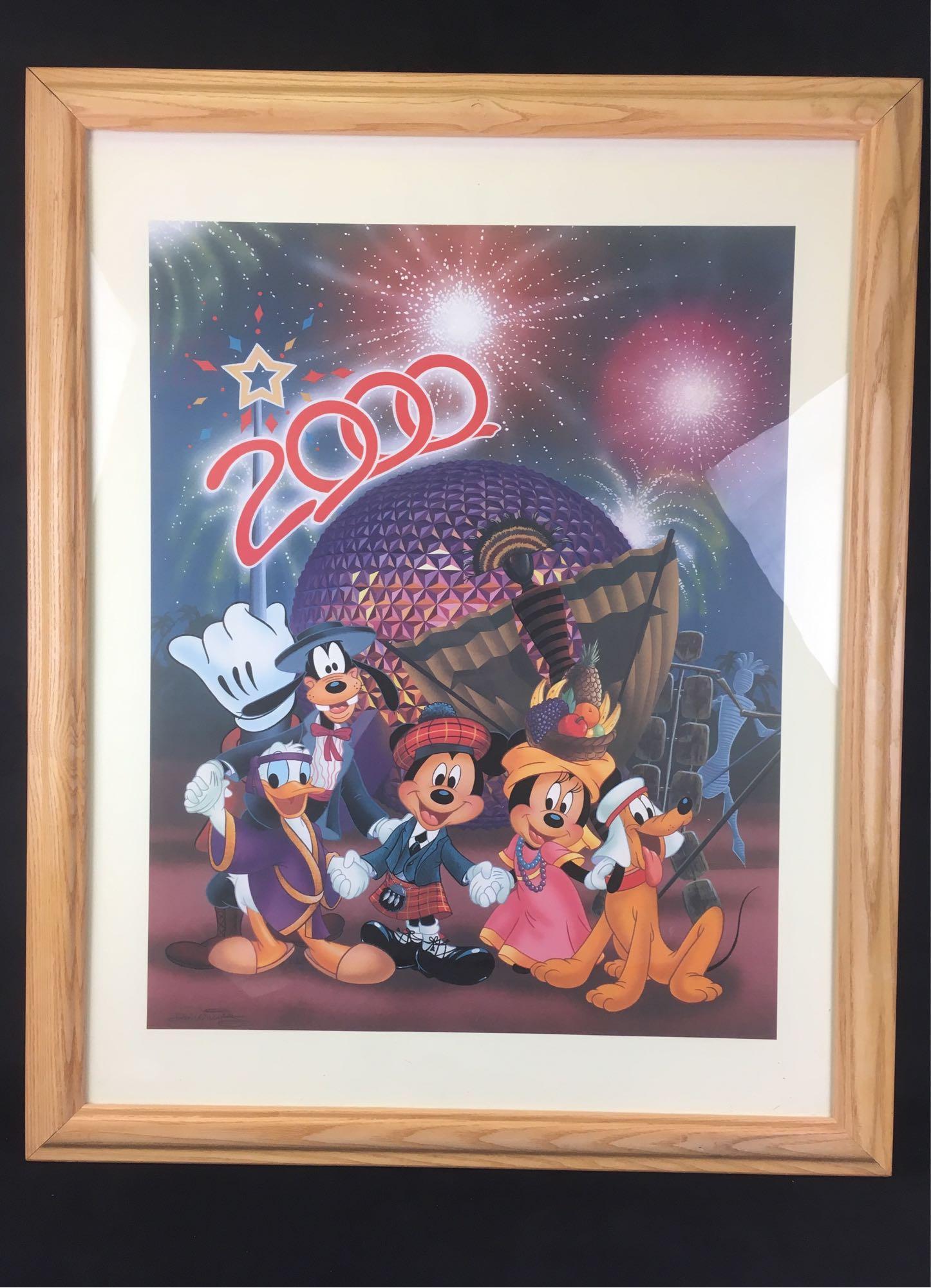 Disney Commemorative Print 2000 by Animator Don (1 of 4)