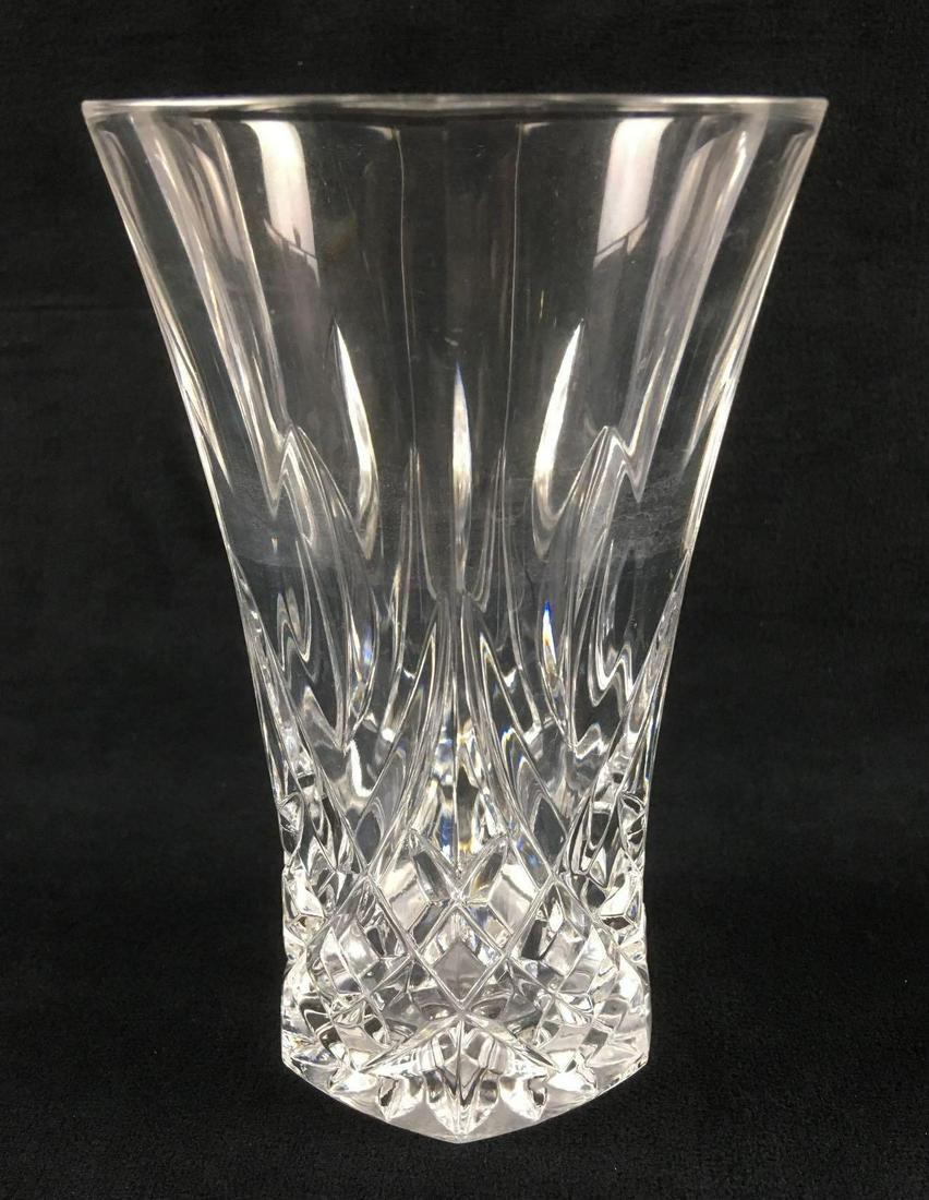 Diamond Cut Crystal Vase (1 of 4)