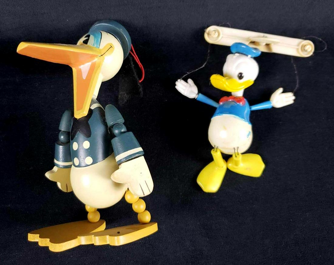 Vintage Disney Donald Duck Ornament and Marionette (1 of 8)