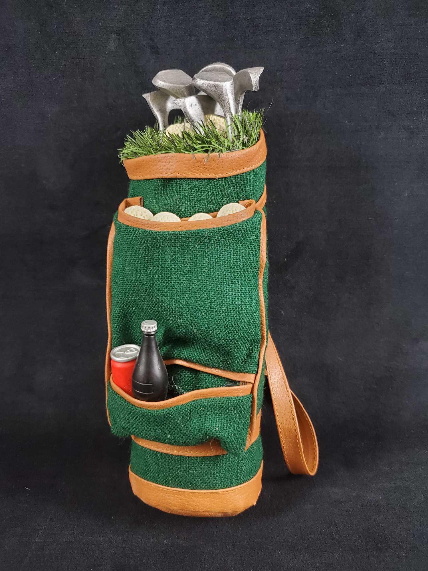 Mini Golf Club Golf Ball Bag Art (1 of 9)