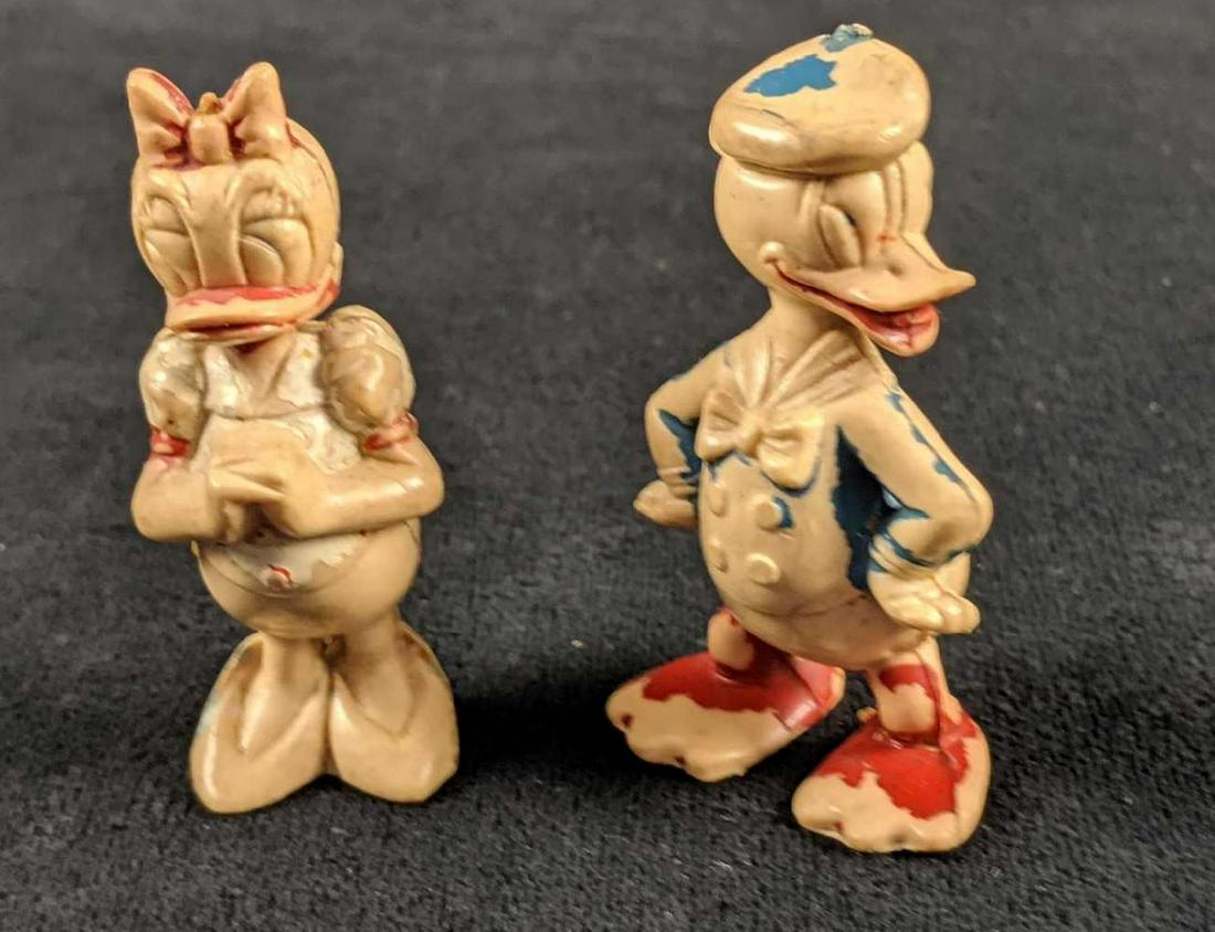 Vintage Marx Disneykins Disney Donald Duck Figure Hard (1 of 6)