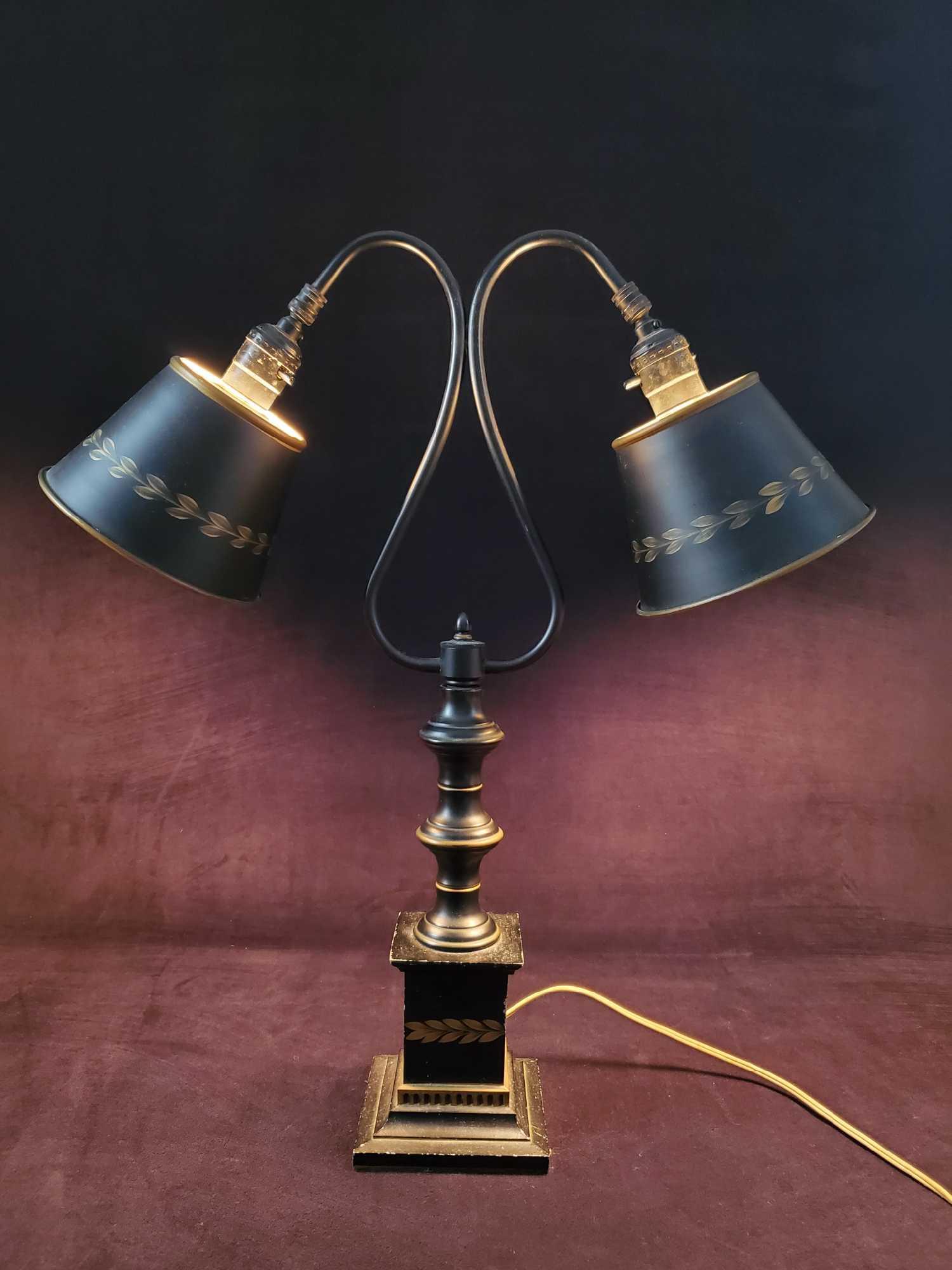 Vintage Double Sided Mid Century Table Lamp (1 of 11)