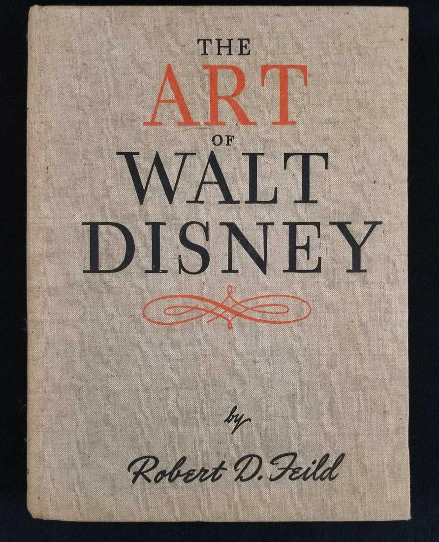 The Art of Walt Disney Hardcover book By Robert D Field: The Art of Walt Disney hardcover book by Robert D. Field. Published in New York by the Macmillan company in 1942. An early appreciation of the work of Walt Disney. A beautifully illustrated book with 