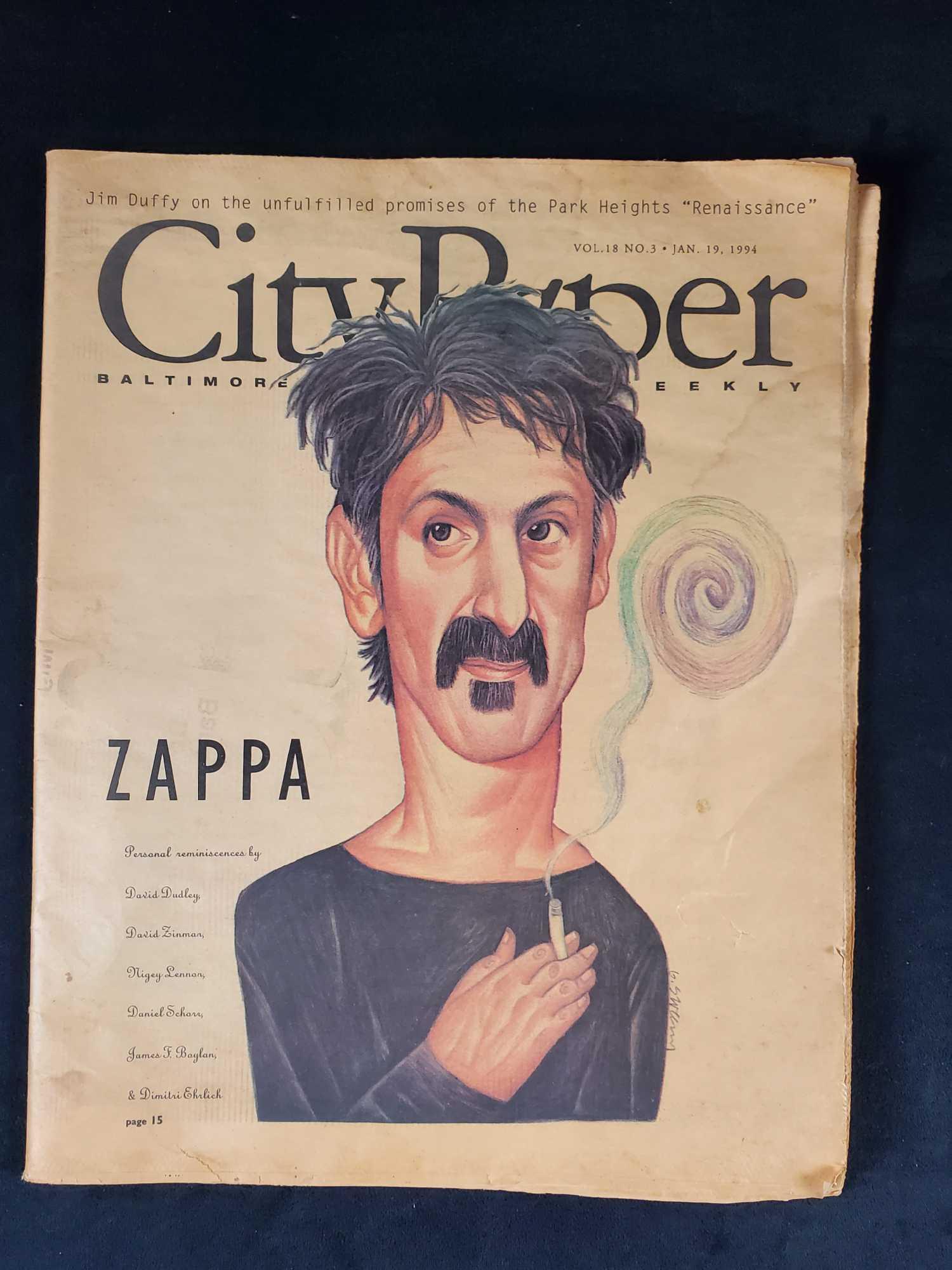 1990s â€‹â€‹â€‹â€‹â€‹â€‹â€‹Baltimore City Paper Frank (1 of 7)