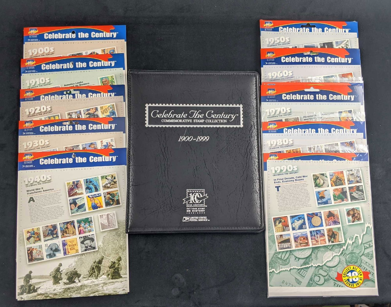 1900 1999 Celebrate The Century Stamp Collection (1 of 10)