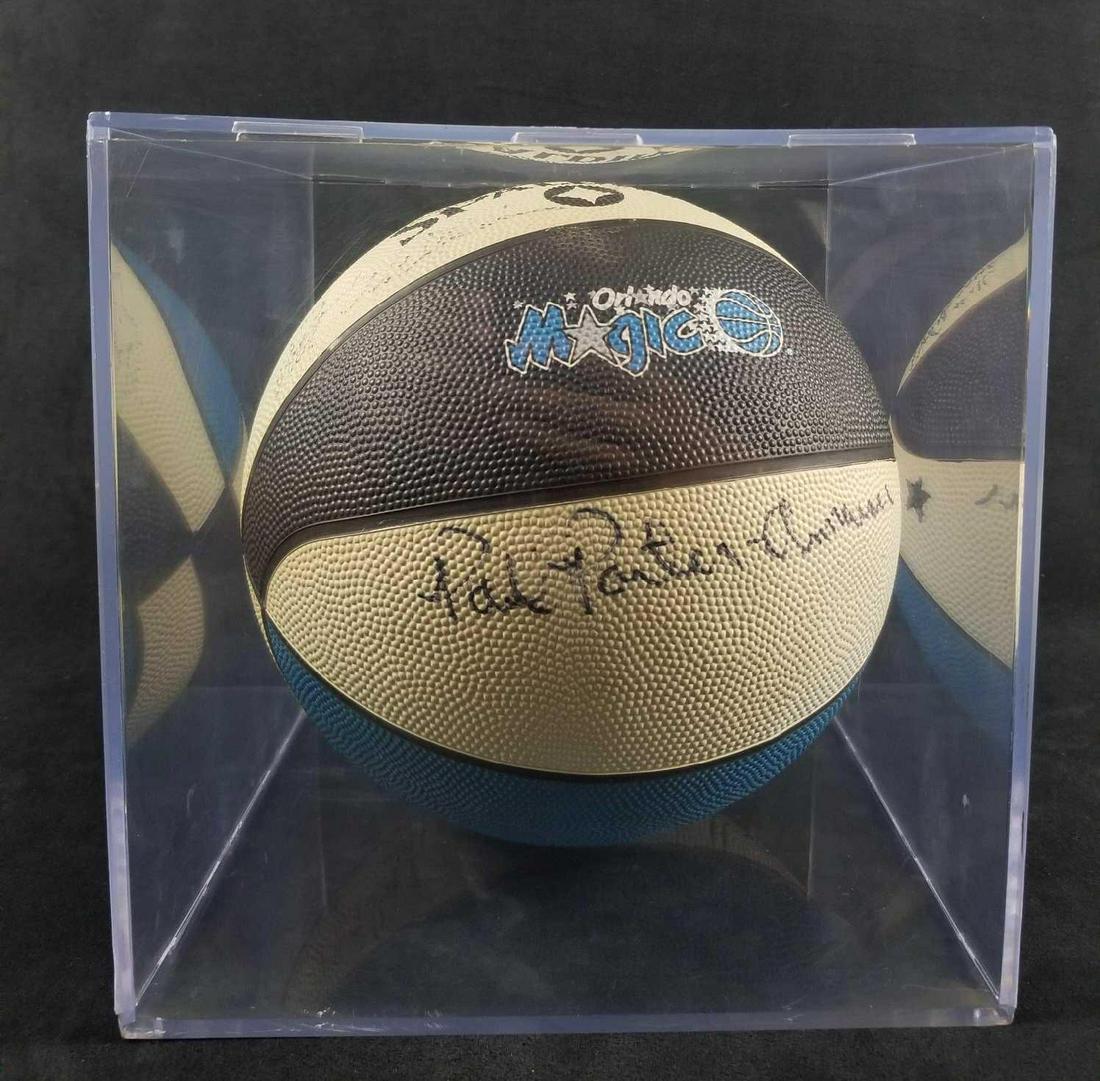 Orlando Magic Basketball Signed 1989-1990 Team NBA (1 of 8)