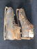 Antique Mens Shoe Skates Feather Weight Winchester Size - 3
