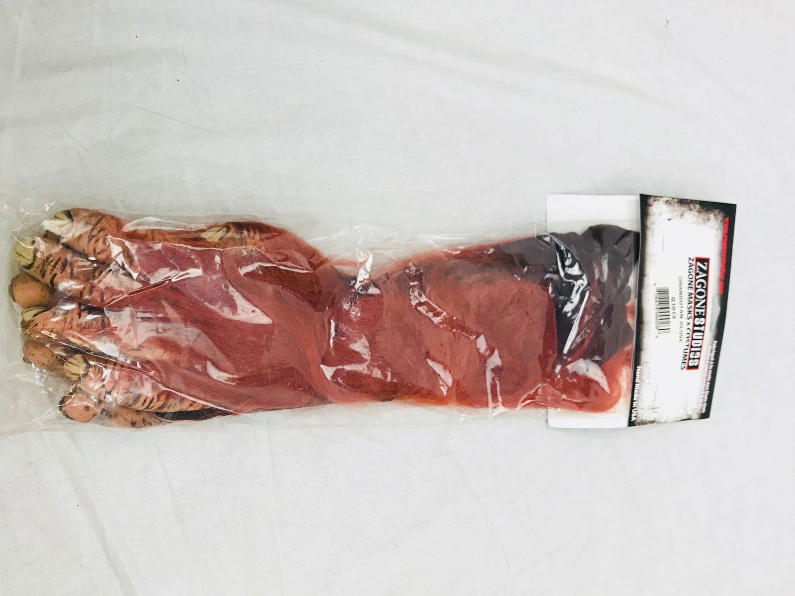 NOS - Halloween Costume Accessory - Oranguntan Gloves - (1 of 5)