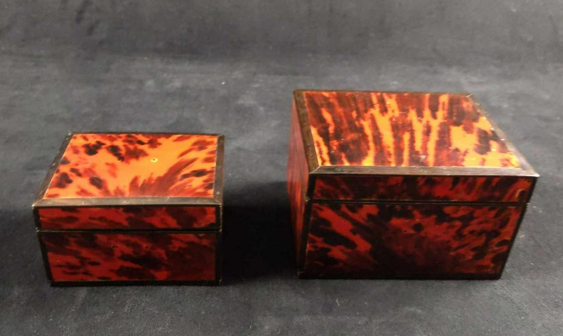 Vintage Jewelry Trinket Box Lot Of Two (1 of 7)